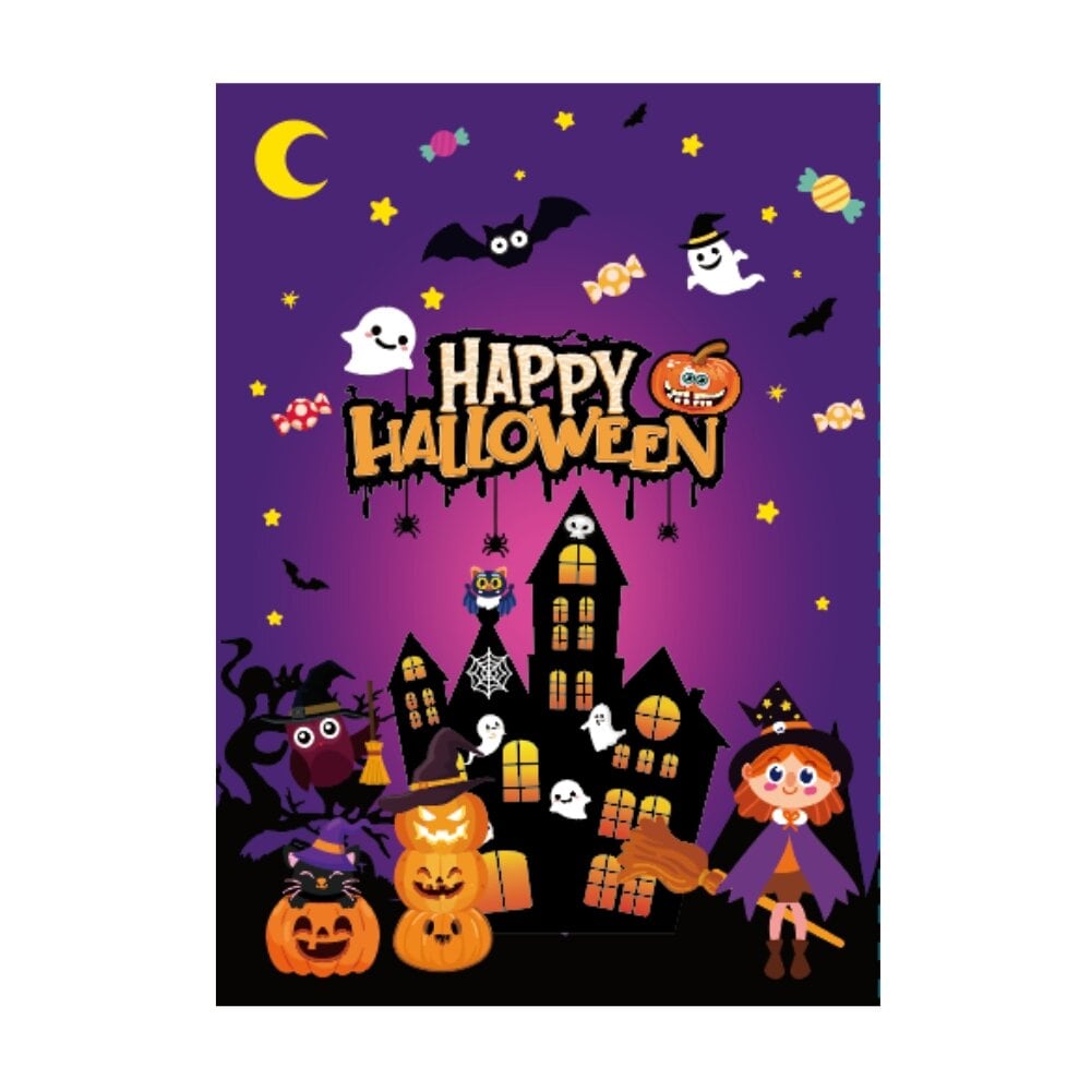Halloween Slikposer 8 stk