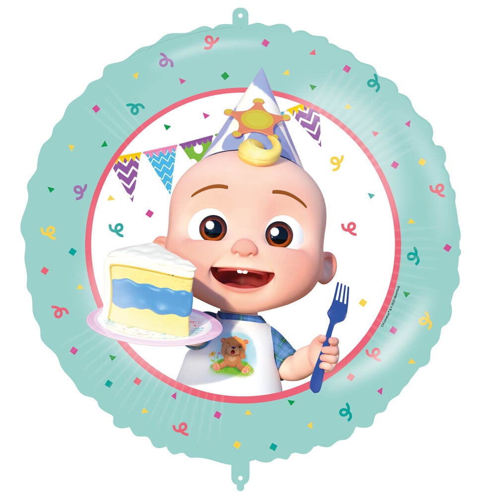 Cocomelon - Folieballon med ballonvægt