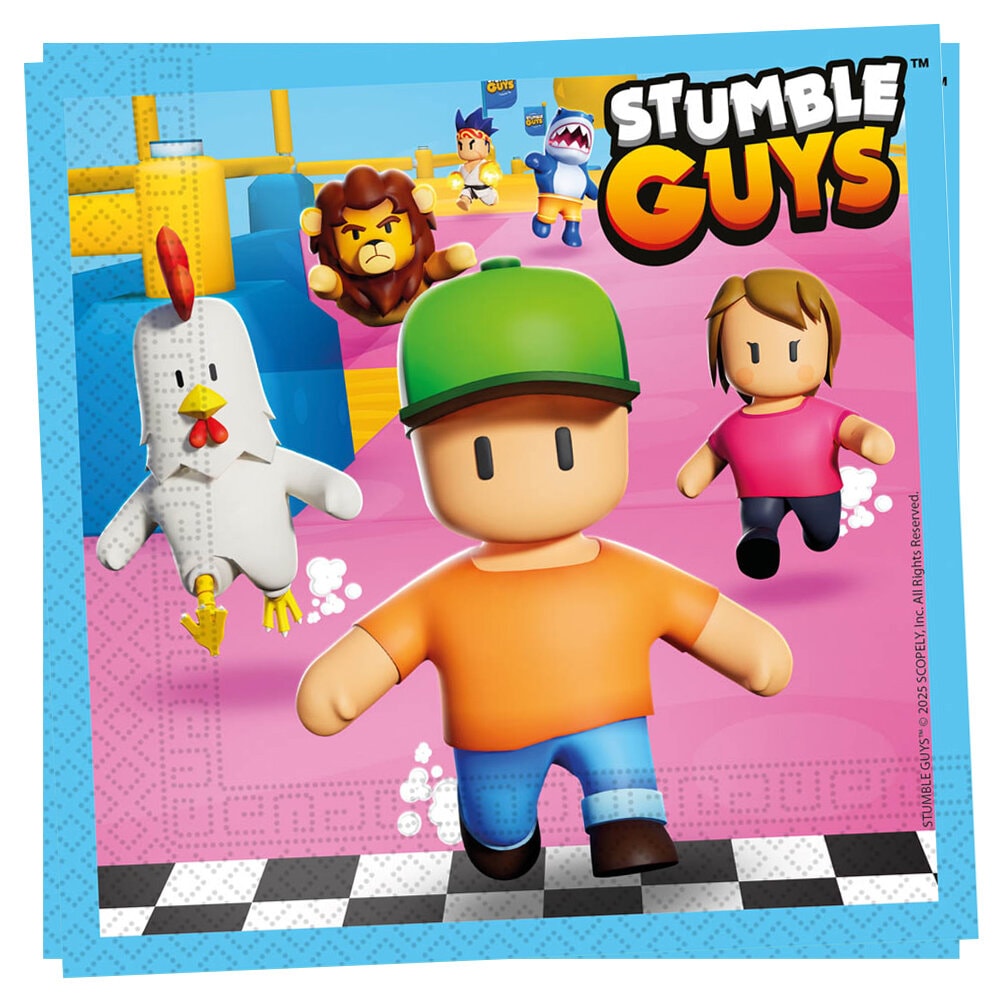 Stumble Guys - Servietter 20 stk