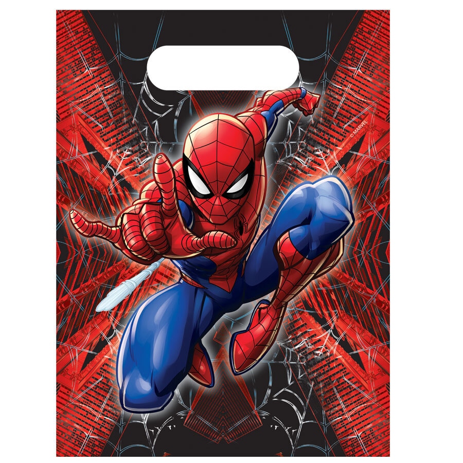 Spiderman Slikposer 6 stk