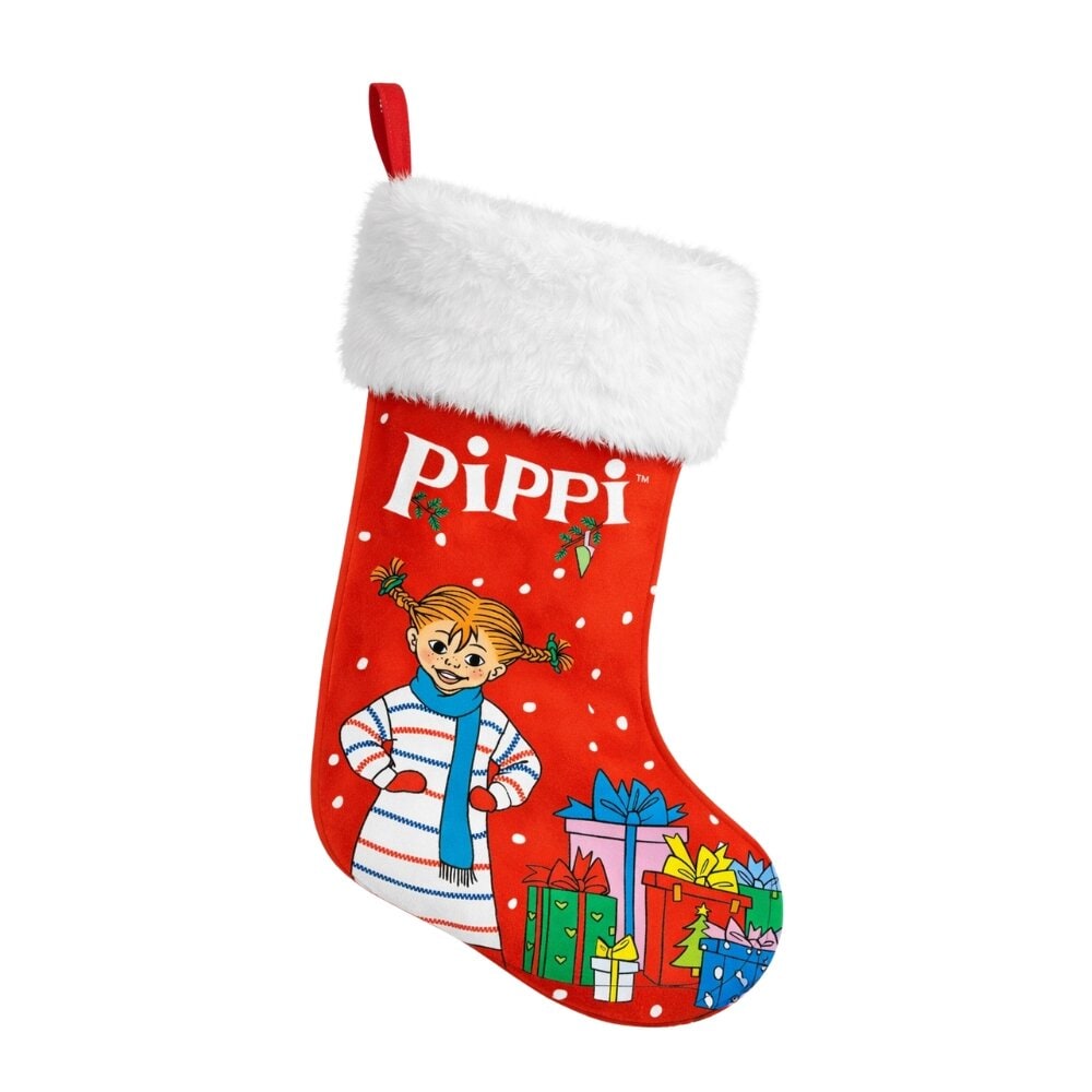 Julestrømpe Pippi Langstrømpe