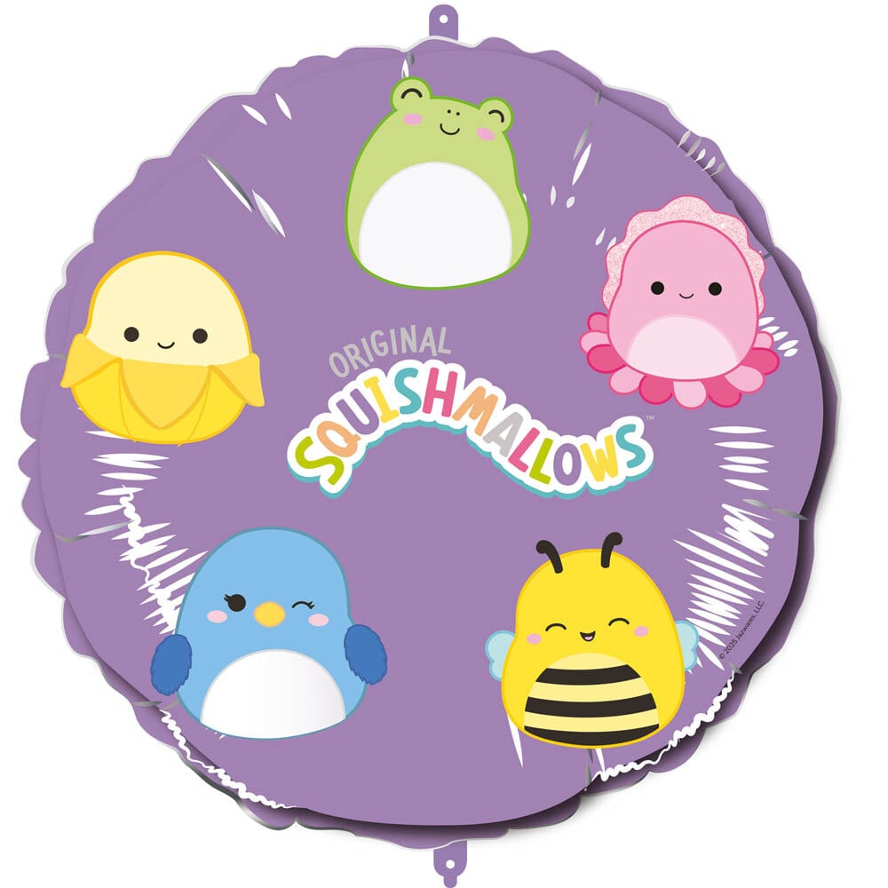 Squishmallows - Folieballon med ballonvægt