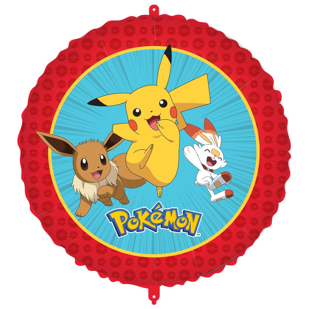 Pokémon - Folieballon med ballonvægt