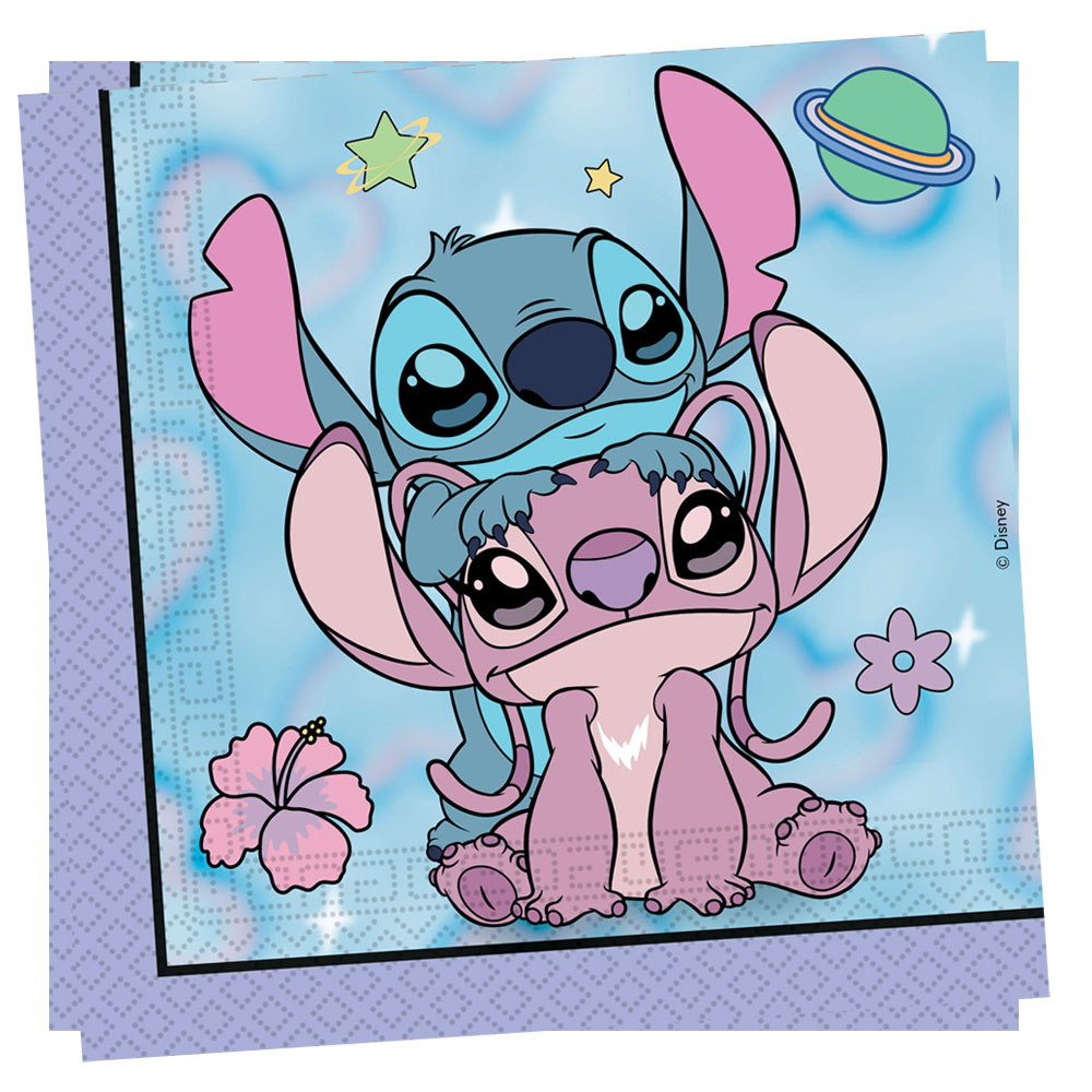 Stitch & Angel Servietter 20 stk