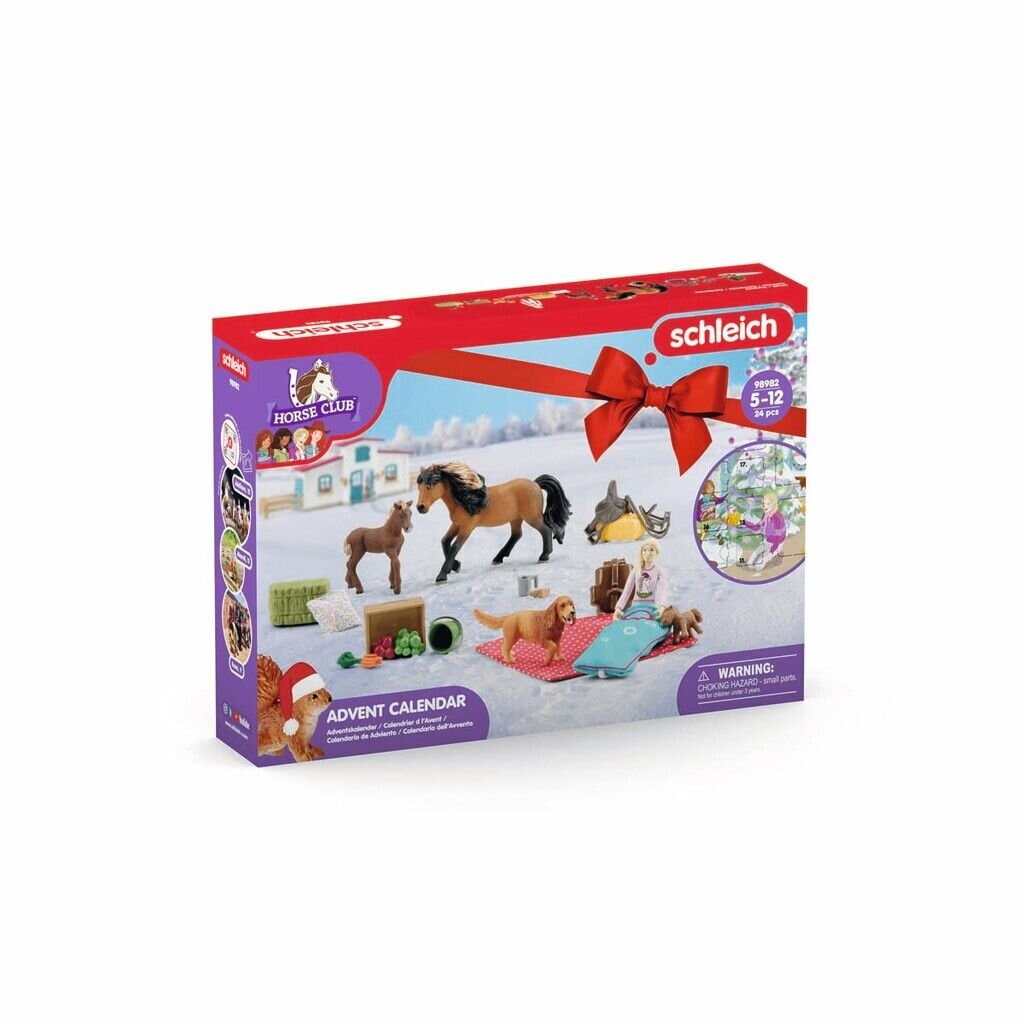 Schleich Julekalender - Heste