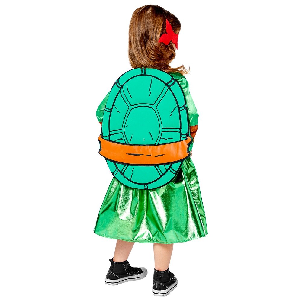 Ninja Turtles Pige Kostume Børn 4-6 år (104-116 cm)