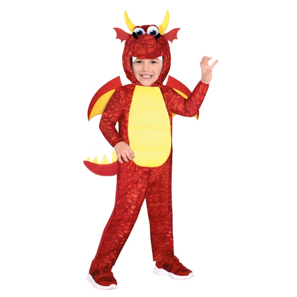 Dragon Kostume Børn 4-8 år