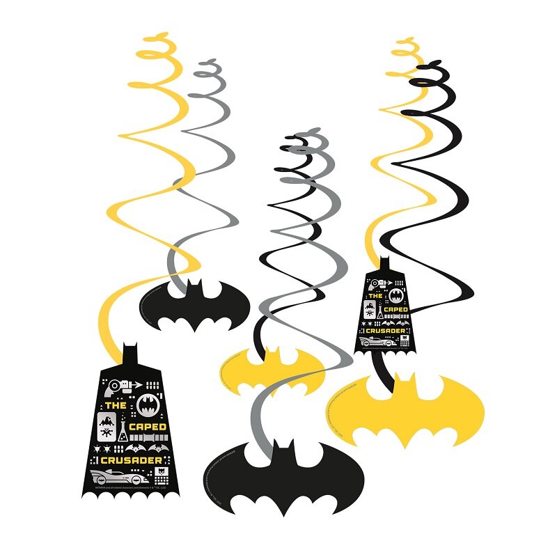 Batman Hero - Hængende dekorationer 6 stk
