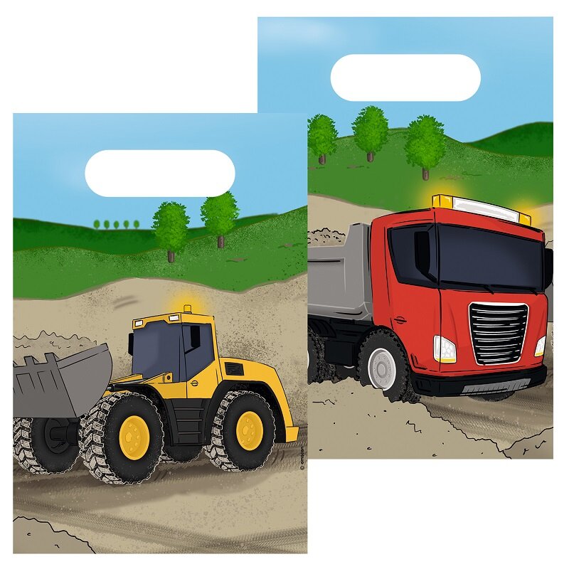 Construction - Slikposer 8 stk