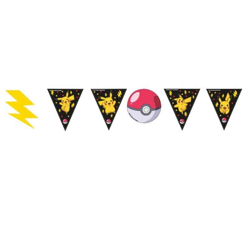 Pokémon Pikachu - Flagguirlande 330 cm