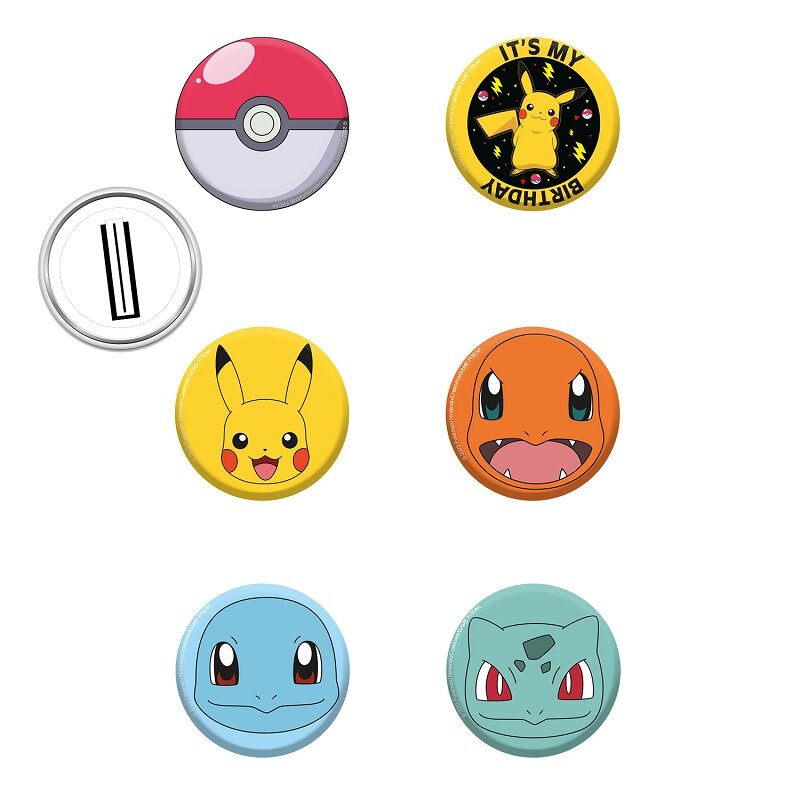 Pokémon - Badges 8 stk