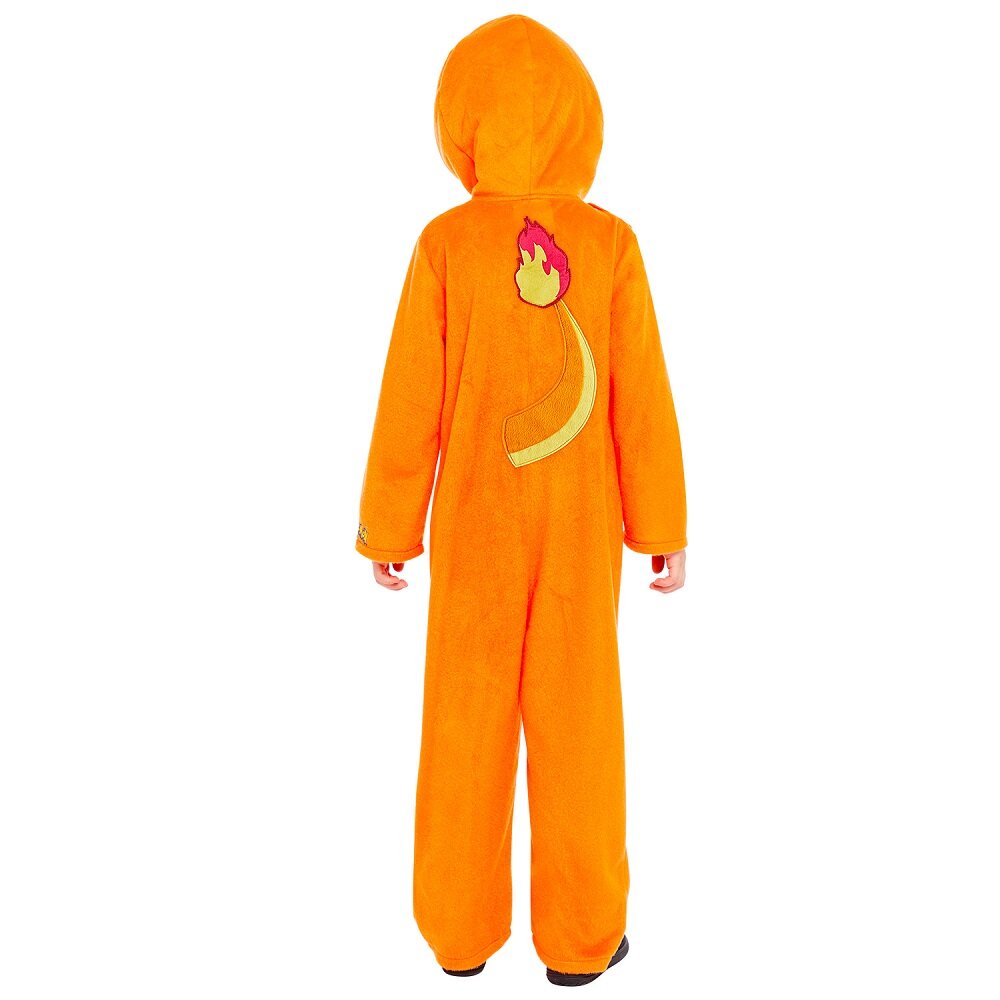Pokémon Charmander Jumpsuit Kostume Børn 4-6 år (104-116 cm)