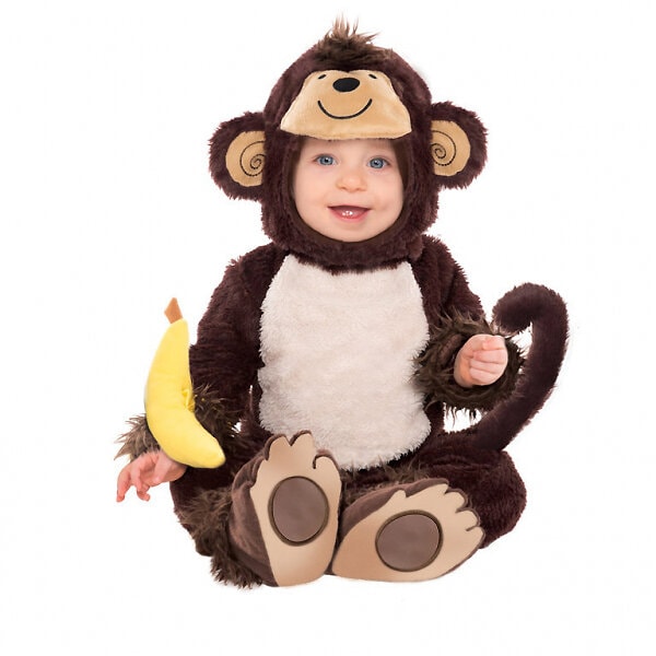 Kostume Baby - Monkey Around 12-18 måneder