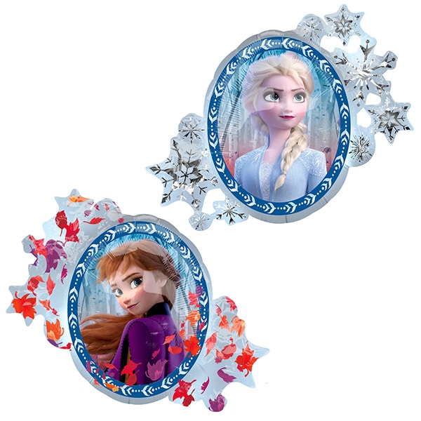 Frost 2 - Folieballon Elsa og Anna 76 cm