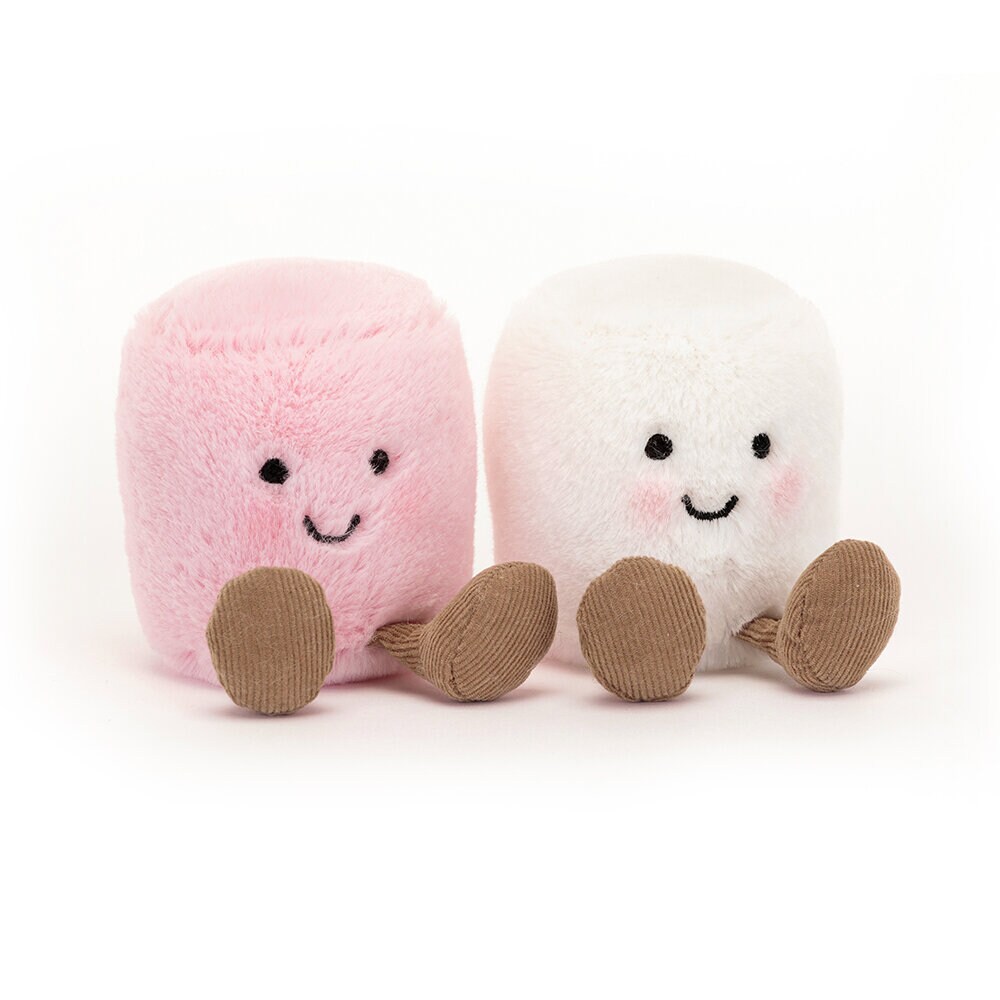 Jellycat - Marshmallows 15 cm 2 stk
