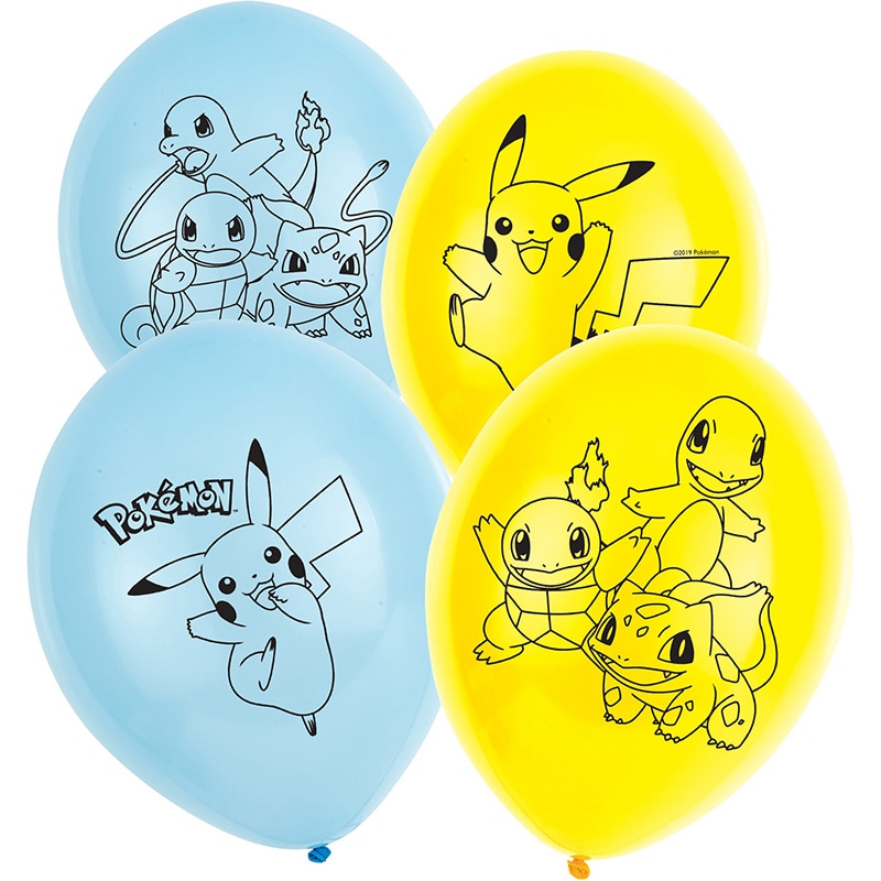 Pokémon - Balloner 6 stk