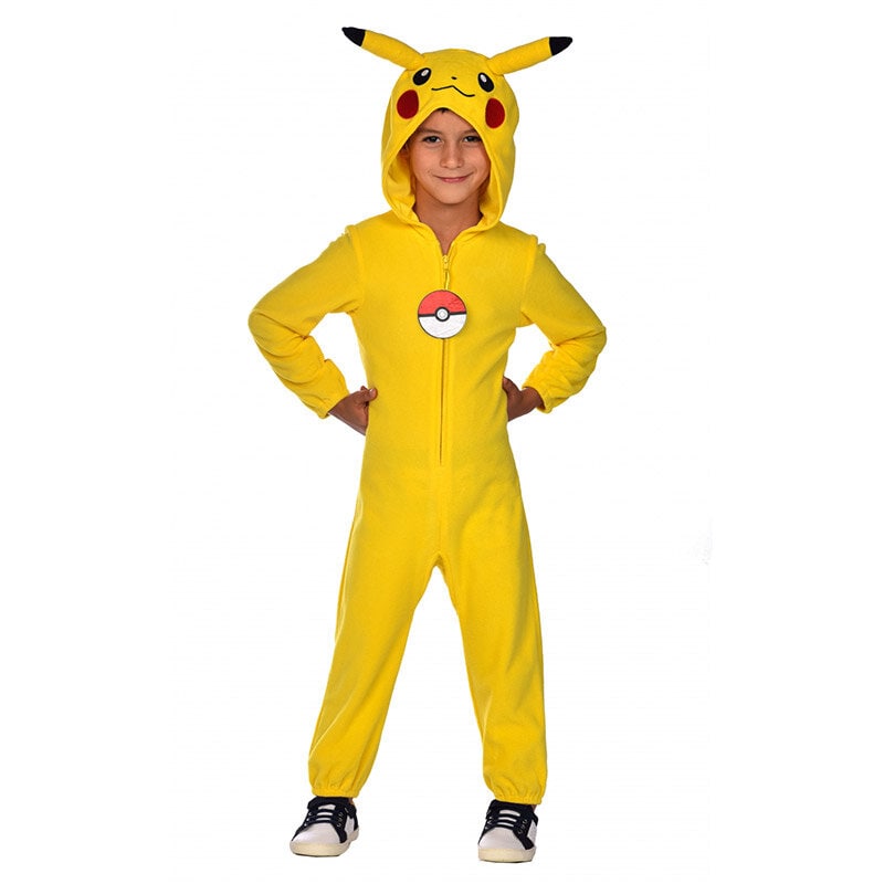 Pokemon Pikachu Kostume Børn 4-10 år