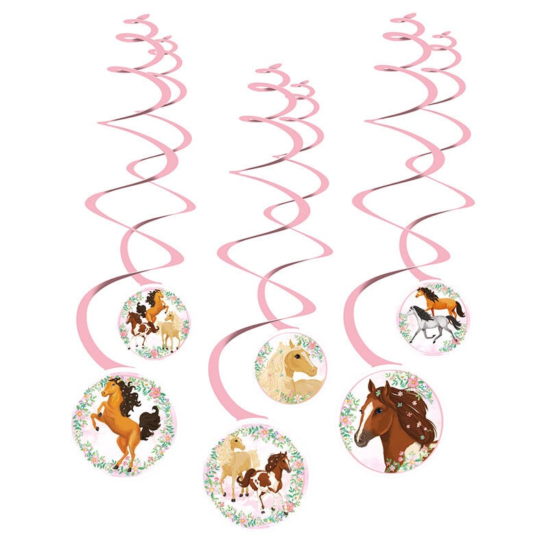 Beautiful Horses - Hængende Swirl Dekorationer