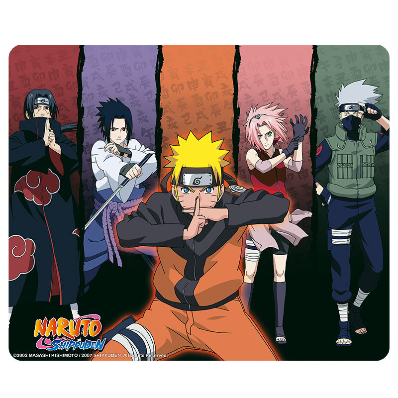 Naruto - Musemåtte Characters 19 x 23 cm
