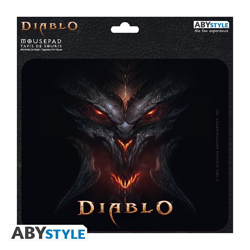 Diablo - Musemåtte Diablo's Head 19 x 23 cm