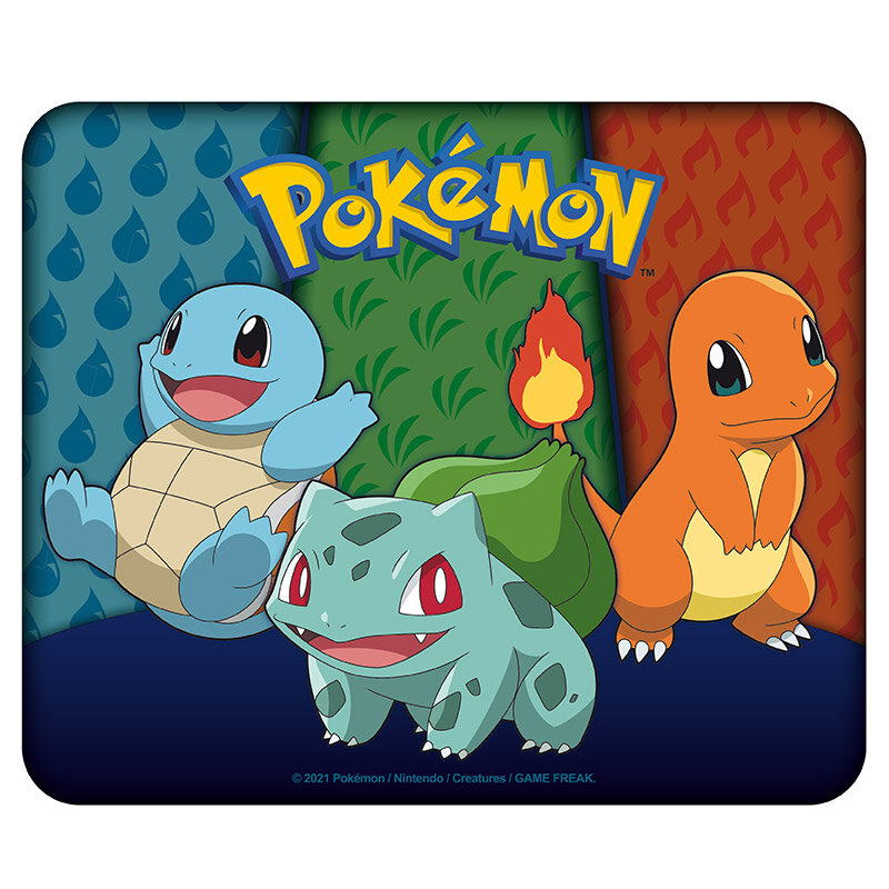 Pokémon - Musemåtte Starters Kanto 19 x 23 cm