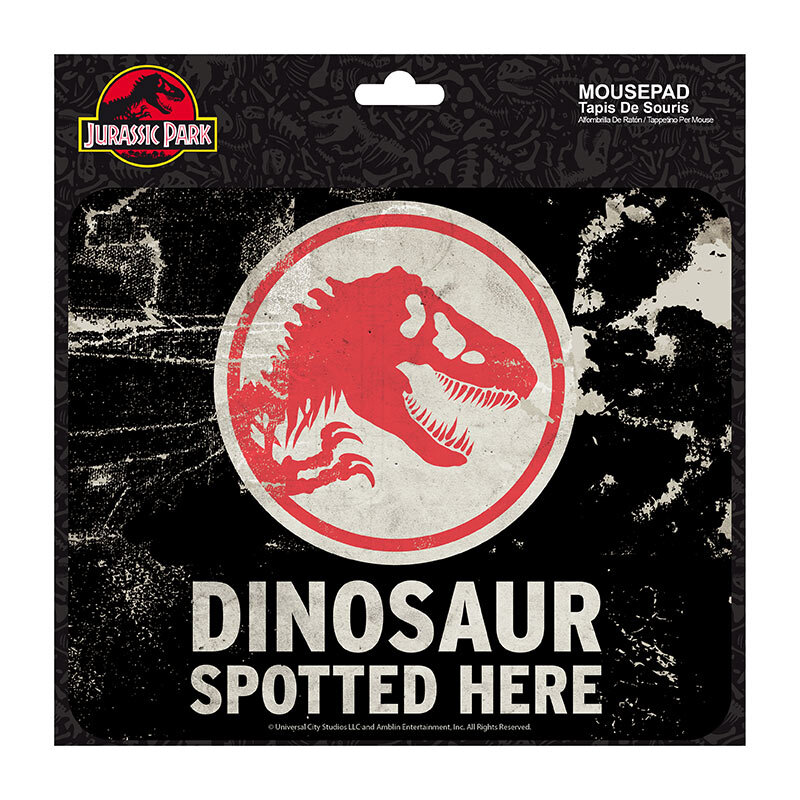 Jurassic World - Musemåtte Caution Dinosaur 19 x 23 cm