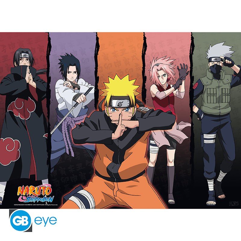 Plakater - Naruto Shippuden Groups 2-pak