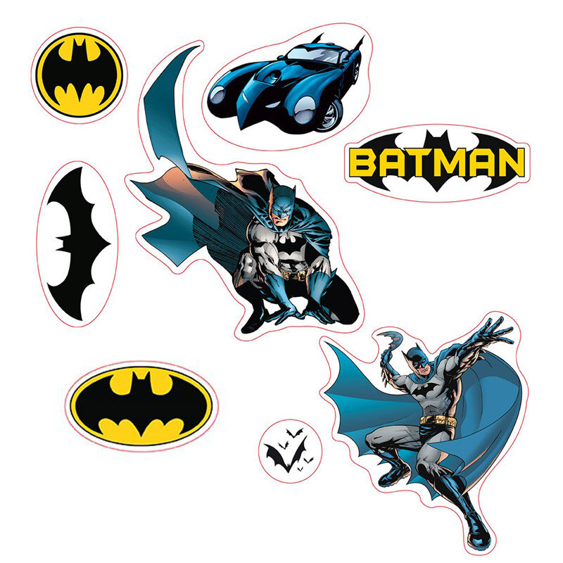 Batman - Klistermærker Hero 8 stk
