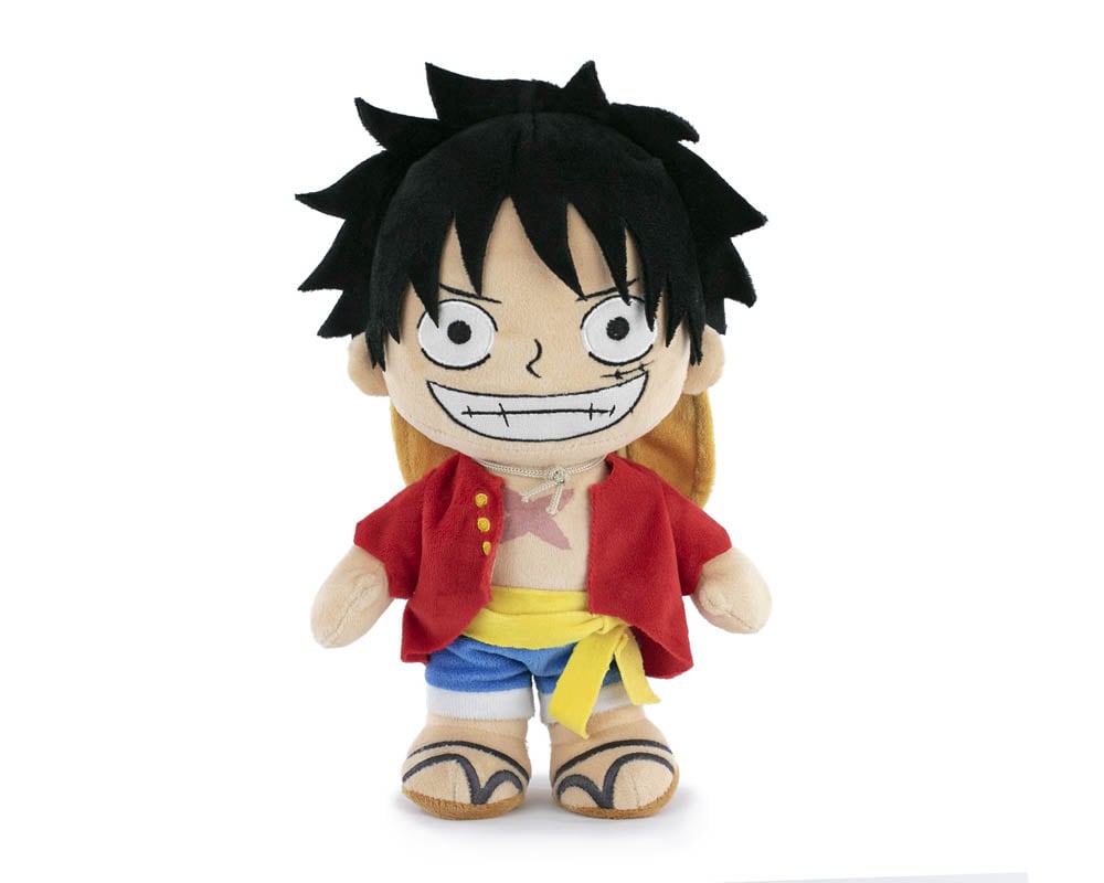 One Piece Luffy Bamse 28 cm