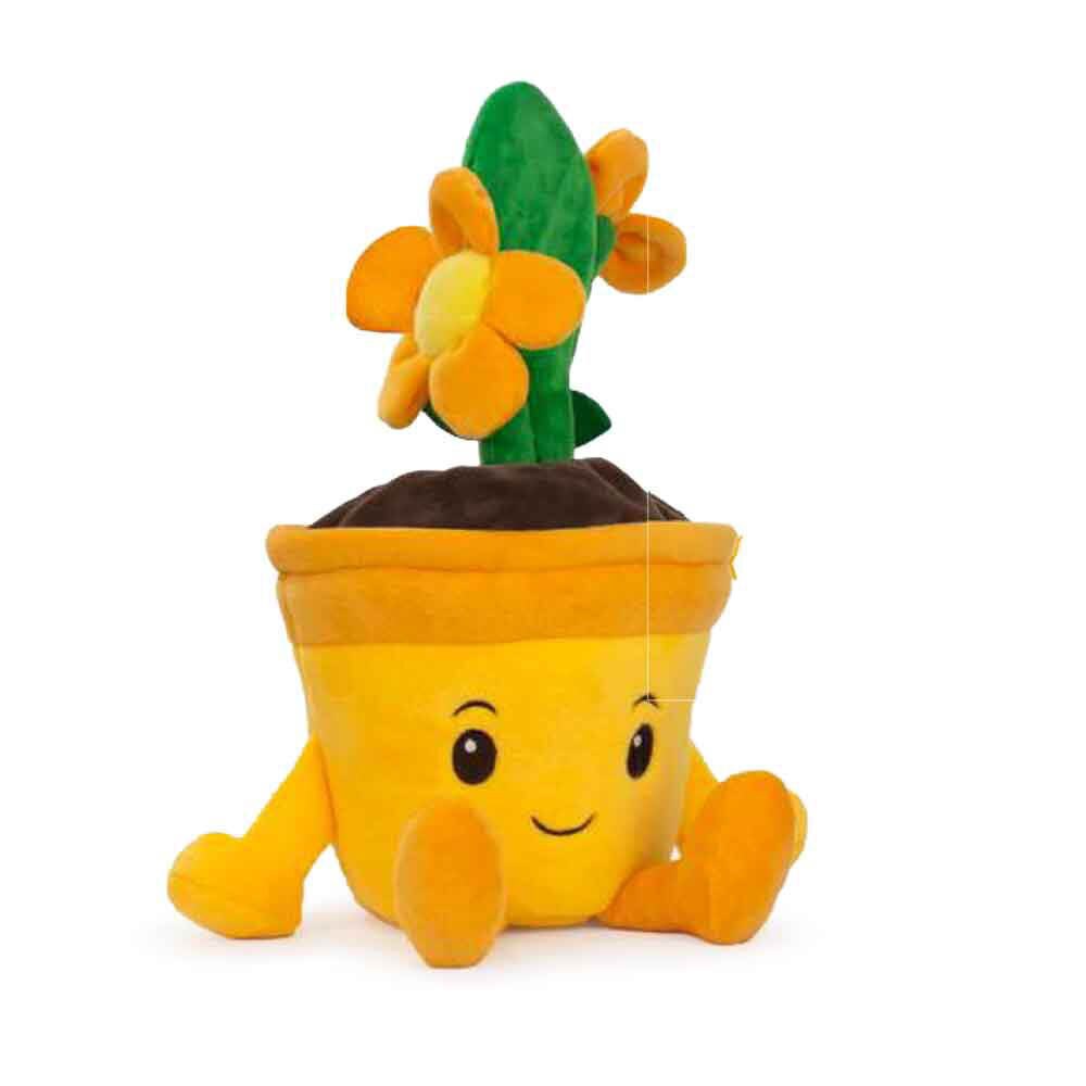 Kawaii Huggy Pots Bamse Orange 27 cm