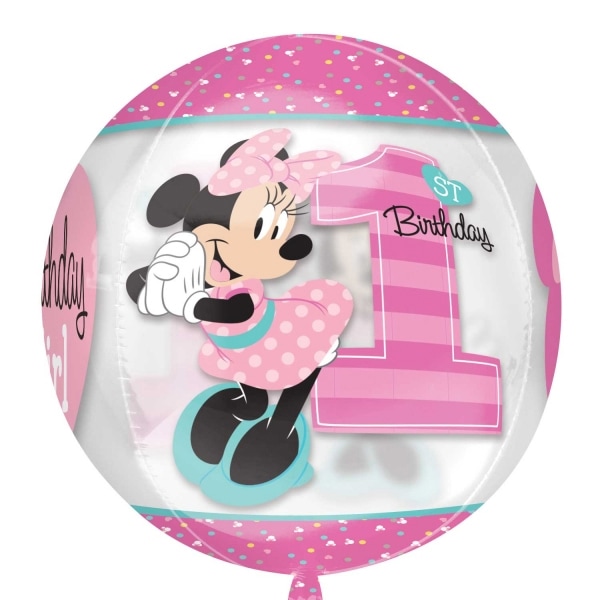 Minnie Mouse 1 år, Ballon Orbz