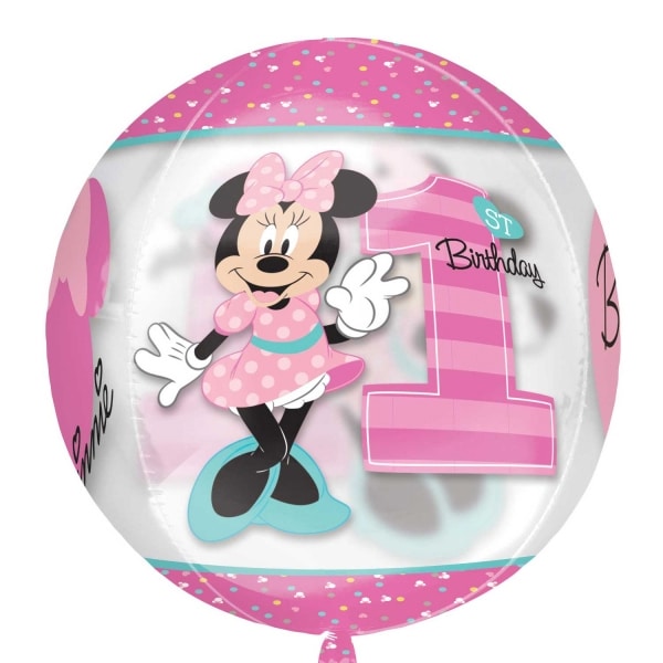 Minnie Mouse 1 år, Ballon Orbz