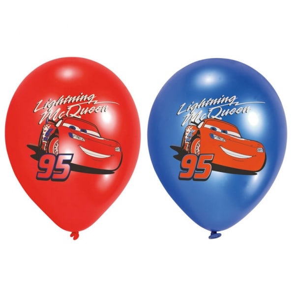 Disney Biler - Balloner 6 stk