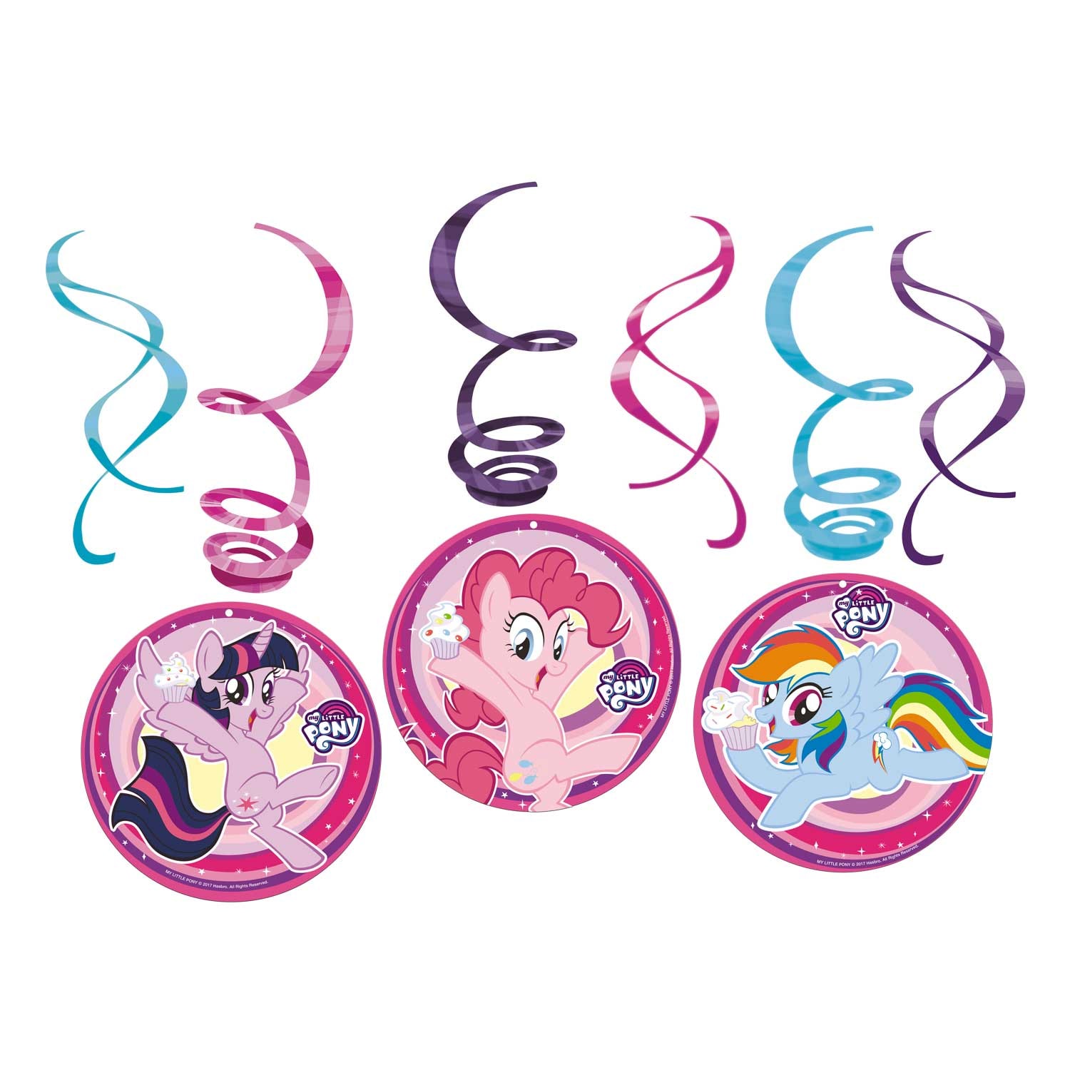 My Little Pony - Hængende Swirl Dekorationer