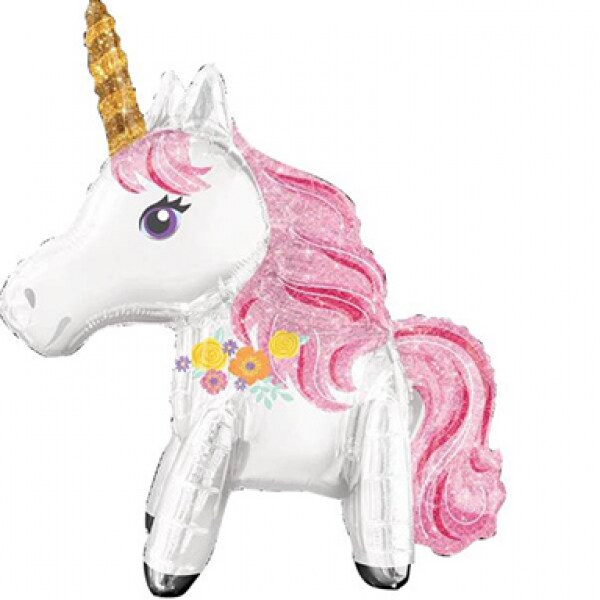 Magical Unicorn - Folieballon borddekoration 63 cm