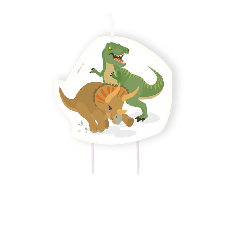 Happy Dinosaur - Kagelys 10 cm