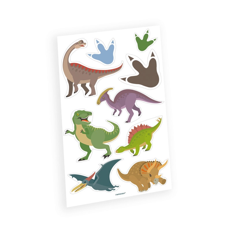 Happy Dinosaur - Tatoveringer 9 stk