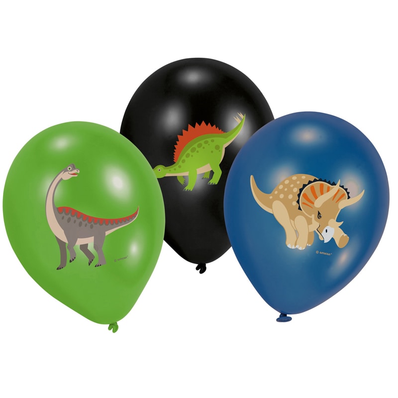 Happy Dinosaur - Balloner 6 stk