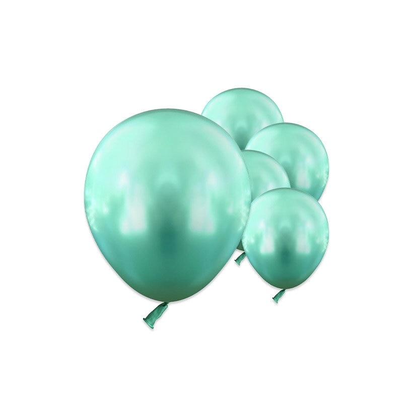 Balloner, Kromgrøn 13 cm 25 stk. 