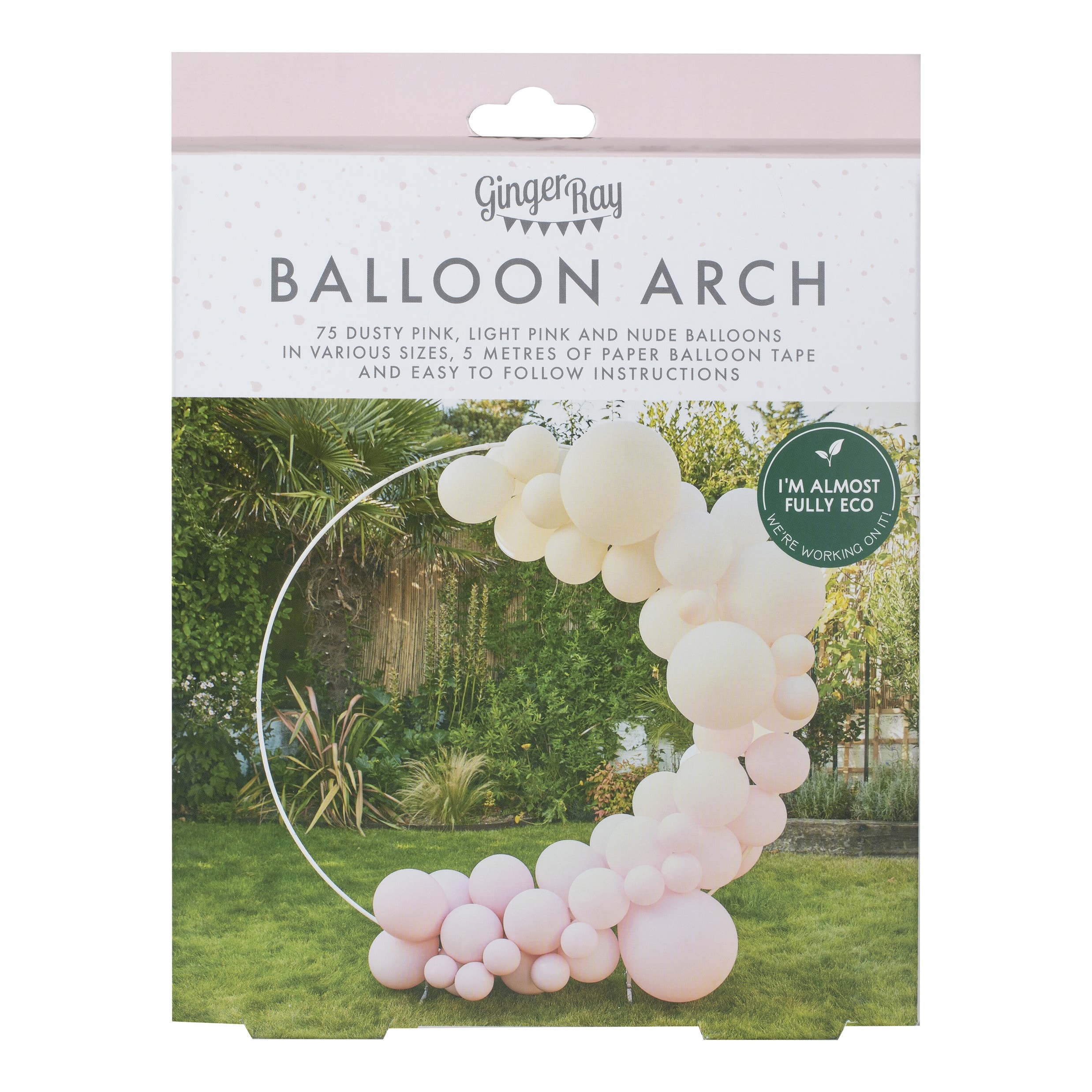 DIY Ballonbue Pastel - Rosa/Neutral