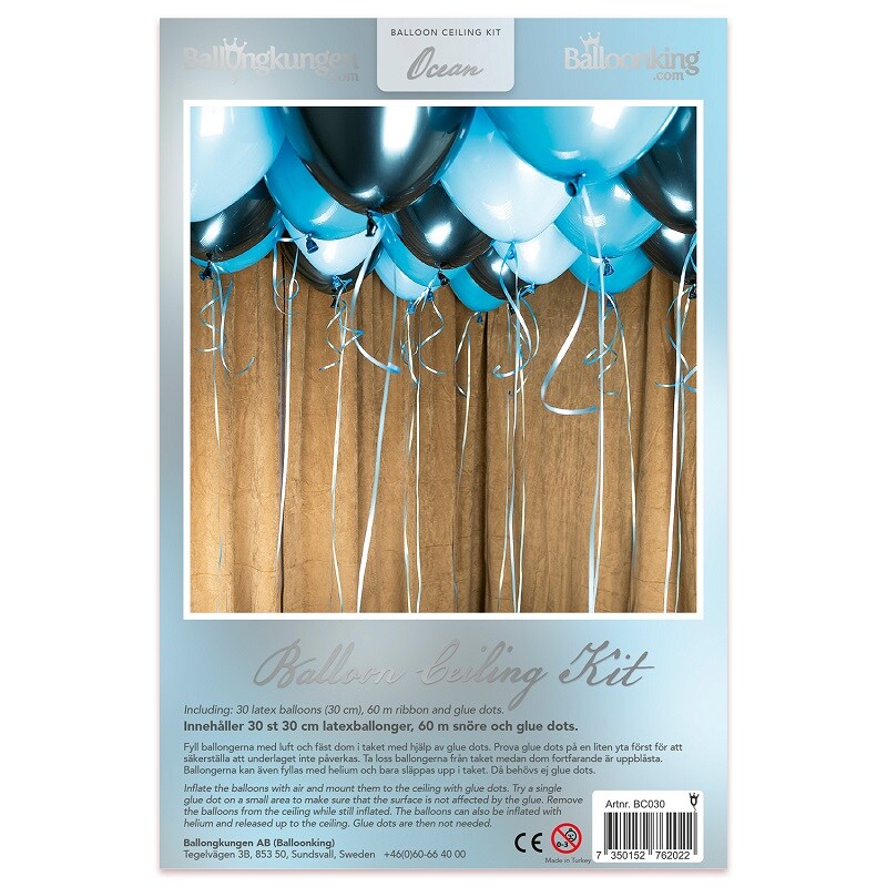 Ballonsæt til loft - Ocean