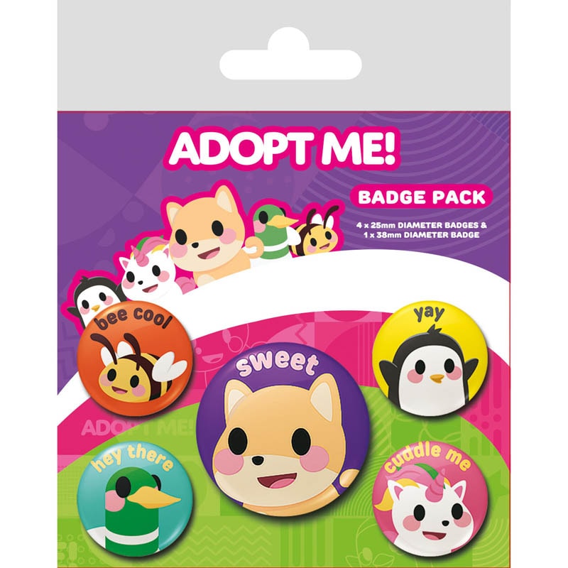 Adopt Me - Badges 5 stk