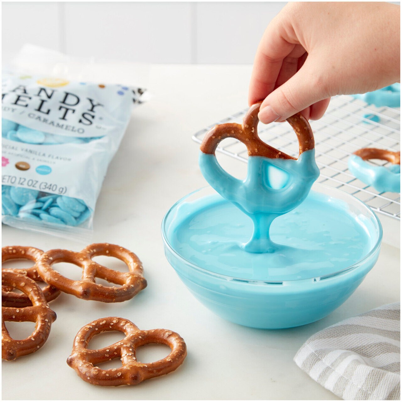 Wilton Candy Melts® - Lyseblå 125 g