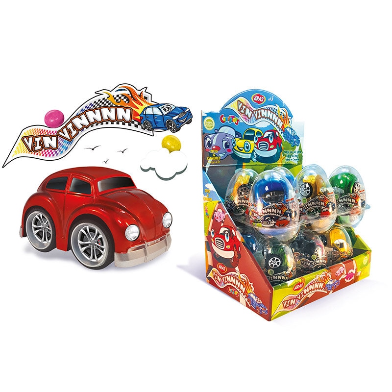 Legetøjsæg med slik, Bil