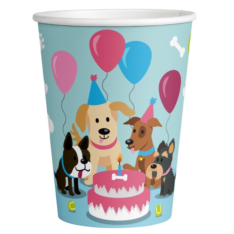 Dog Party - Papkrus 8 stk