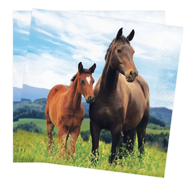 Horse and Pony - Servietter 16 stk