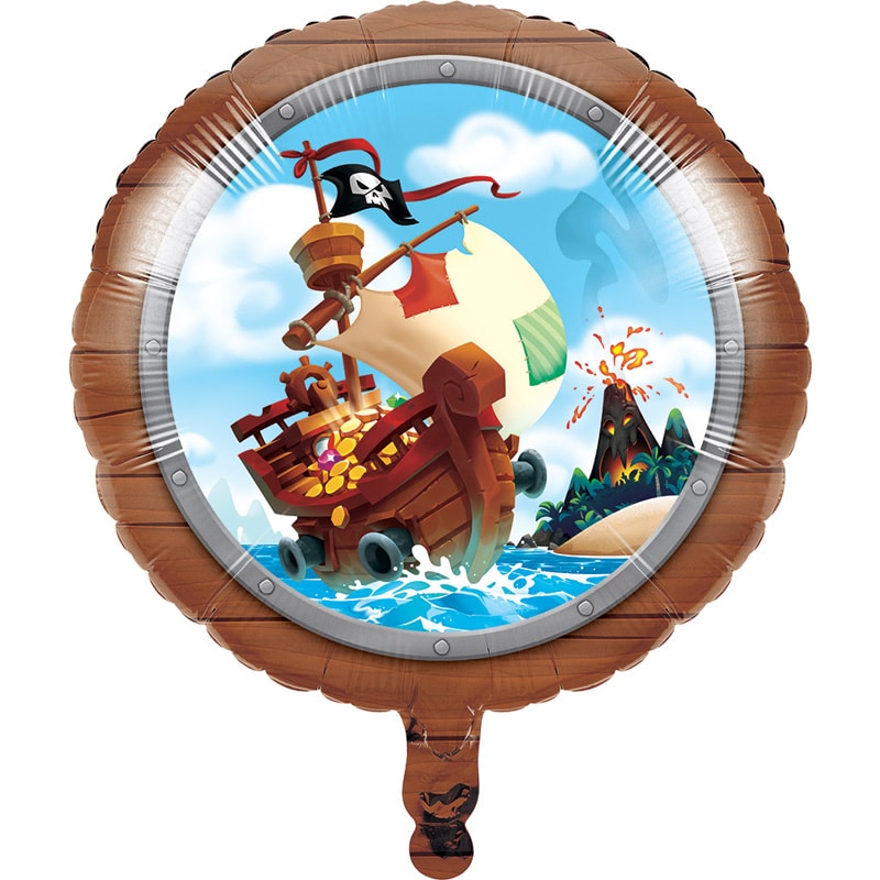 Pirates Treasure - Folieballon 45 cm