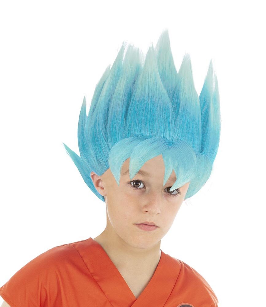 Dragon Ball - Goku Saiyan Blå Børneparyk