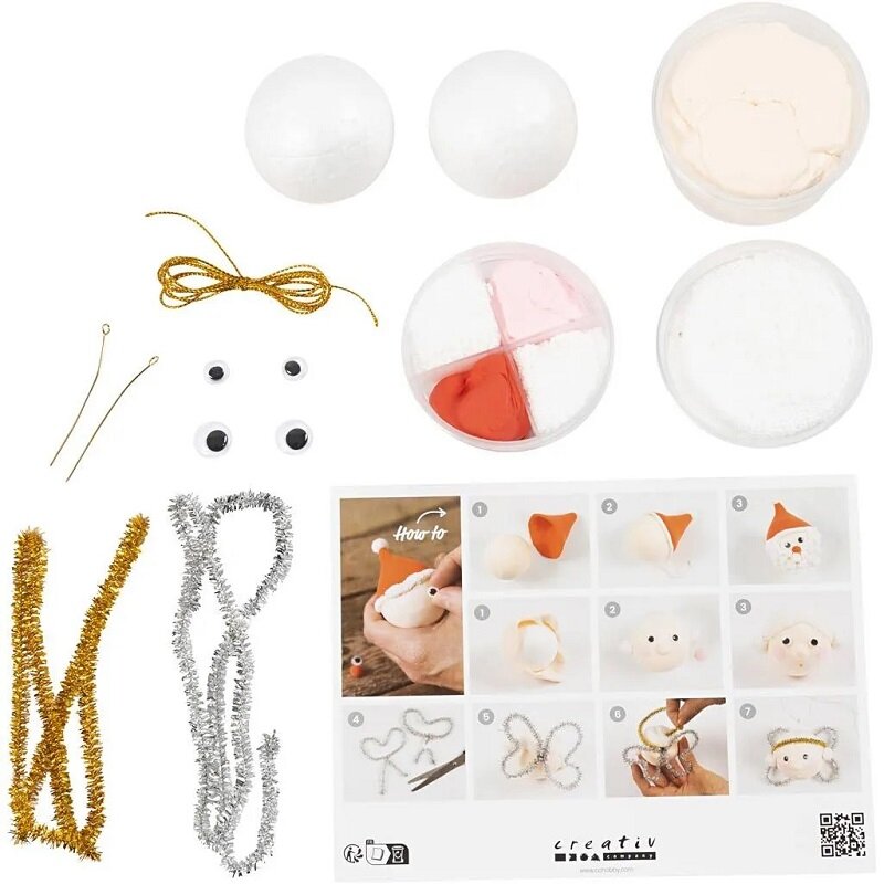 Julehobby - Julemand & Engel Julekugler