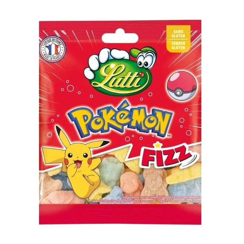 Lutti - Slik Pokémon Fizzy 100 gram